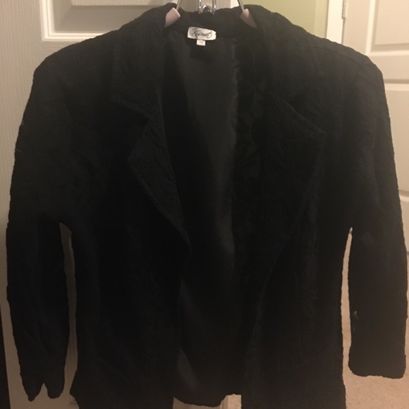 Black lace blazer - Picture 1 of 1